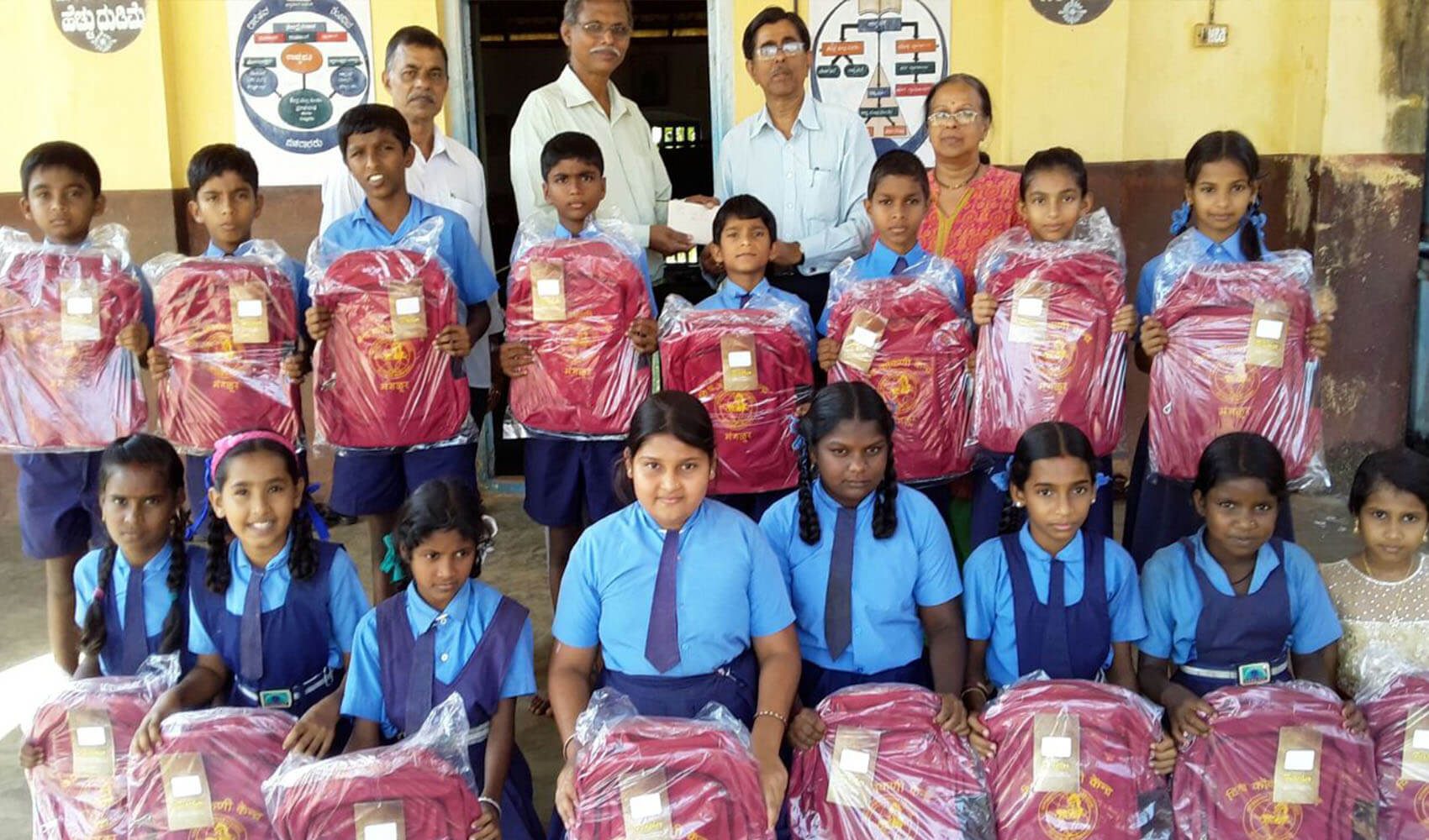 Konkani Learning Students from Karkala